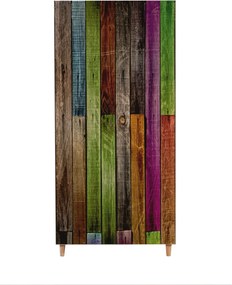 Διφυλλη Ντουλαπα Δρυς Sonoma STIL 52x90x192