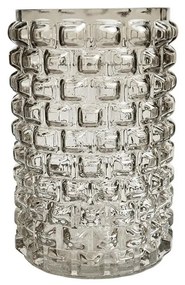 Βάζο 00.03.32512 Φ13x20cm Grey Glass