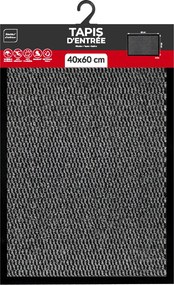 Πατάκι Εισόδου (40x60) L-C Julius Black/Grey 1741516