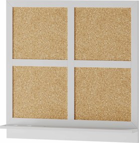 Πίνακας φελλού με ράφι Minido - 80.00Χ12.00Χ80.00cm