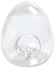 Διακοσμητική Γυάλα Αυγό ORT267 17x17x20cm Clear Espiel Γυαλί