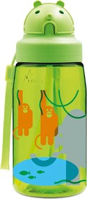 Παγούρι 450ml Με Καλαμάκι Laken Jungle