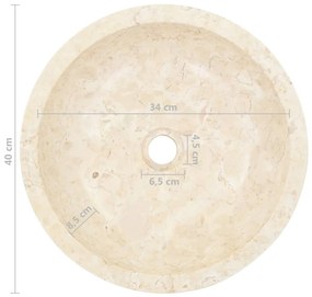 ΝΙΠΤΗΡΑΣ ΚΡΕΜ 40 X 12 ΕΚ. ΜΑΡΜΑΡΙΝΟΣ 142775