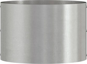 vidaXL Δακτύλιος γλάστρας 5 pcs Ασημί 30 x 30 x 20 cm