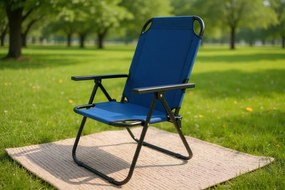 Πτυσσόμενη καρέκλα camping - 1608TFS-D - 251028 - Blue