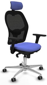 Καρέκλα γραφείου με κεφαλάρι Jorquera Piqueras y Crespo 3D086G2 Ανοιχτό Μπλε