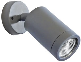 Σποτ φωτιστικό C-01 KEY 1L 2 χρώματα Heronia-15-0057-Γκρι 15-0057