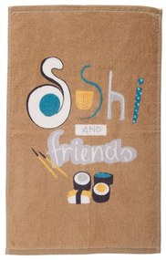Ποτηρόπανο Sushi Beige Nef-Nef Homeware 40χ60 100% Βαμβάκι