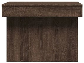 vidaXL Τραπεζάκι Σαλονιού Καφέ Δρυς 100x55x40 εκ. Επεξεργασμένο Ξύλο