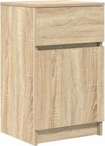 VidaXL Κομοδίνο Sonoma Δρυς 39x35x65 εκ. από Επεξεργασμένο Ξύλο