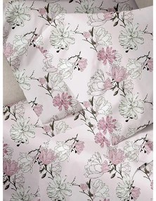 Σετ Σεντόνια Menta Εμπριμέ 070 Pink Μονο (160x250)