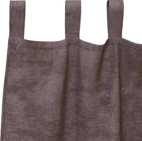 vidaXL Βελούδινες Κουρτίνες 2 pcs Καφέ 175 x 140 εκ. Βελούδο