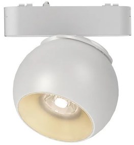 Σποτ Μαγνητικής Ράγας Bisqit VK/04473/CE/W/DW 40V Ultra Slim LED 12W 2700K-6000K 753lm 24° CRI>90 IP20 White VKLed