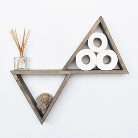 Wall Shelf Aa004 Walnut