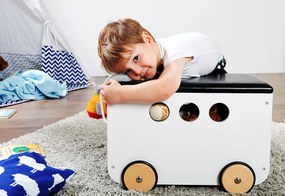 Κουτί αποθήκευσης Jim - Λευκό