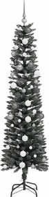 vidaXL Τεχνητό Χριστουγεννιάτικο Δέντρο με 300 LED Πράσινο 210 cm