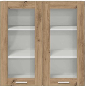 vidaXL Κρεμαστό ντουλάπι Artisan Oak 80 x 31 x 80 εκ.