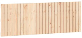 vidaXL Κεφαλάρι Επιτοίχιο 166x3x60 εκ. από Μασίφ Ξύλο Πεύκου