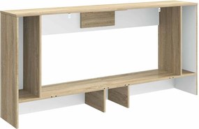 vidaXL Τραπέζι κονσόλας Δρύς Sonoma 155 x 29 x 74 εκ.