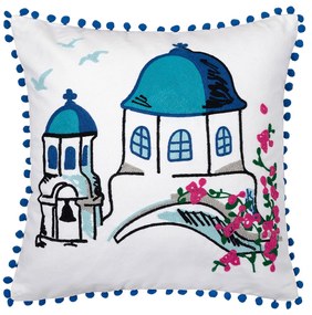 Διακοσμητική Μαξιλαροθήκη (45x45) Silk Fashion Polygazo254