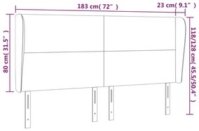 ΚΕΦΑΛΑΡΙ ΜΕ ΠΤΕΡΥΓΙΑ ΚΑΠΟΥΤΣΙΝΟ 183X23X118/128 ΕΚ. ΣΥΝΘ. ΔΕΡΜΑ 3117783