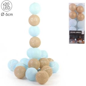 Διακοσμητικός Φωτισμός (LA10069) μπαταρίας, με 20 φώτα LED, 3.45m