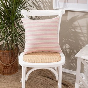 Μαξιλαροθήκη Διακοσμητική Prado 06 Pink Teoran 43X43 Cotton-Polyester