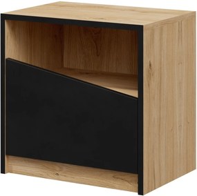 Κομοδίνο Aston I-Fusiko-Mavro - 50.00Χ36.00Χ50.00cm