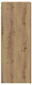 vidaXL Σετ ντουλάπι τηλεόρασης 2 τεμαχίων Artisan Oak Ξύλο μηχανής