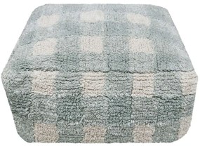 Πουφ Vichy LOR-P-VICHY-BSG 40x40x20cm Blue Sage Lorena Canals