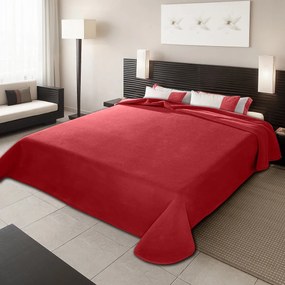 Κουβέρτα Υπέρδιπλη 220×240 BELPLA STER PLAIN RED(34) 220X240