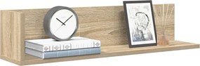vidaXL Ράφια τοίχου 2 τεμάχια Δρυς sonoma 75x16,5x16,5 cm