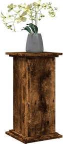 vidaXL Βάση Οθόνης με Αποθ. Καπνιστή Δρυς 31x30x60 εκ Επεξεργ. Ξύλο