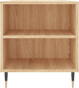 vidaXL Τραπεζάκι Σαλονιού Sonoma Δρυς 102x44,5x50 εκ. Επεξεργ. Ξύλο