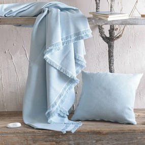 Ριχτάρι Utopia Light Blue Ρυθμός Four-Seater 180x330cm Cotton-Polyester