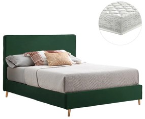 ΚΡΕΒΑΤΙ ΜΕ ΣΤΡΩΜΑ INDRA HM21280.04 ΚΥΠΑΡΙΣΣΙ ΒΕΛΟΥΔΟ--ΓΙΑ 160x200εκ