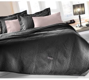 Κουβέρτα Capsule (Σετ 2τμχ) Anthracite Guy Laroche Υπέρδιπλο 220x240cm Microfiber