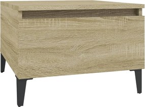 vidaXL Τραπεζάκια Σαλονιού 2 τεμ. Sonoma Δρυς 50x46x35 εκ. Επεξ. Ξύλο