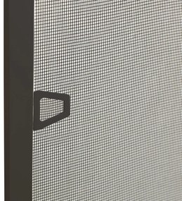 vidaXL Σήτα Εντόμων για Παράθυρα Ανθρακί 90 x 120 εκ.