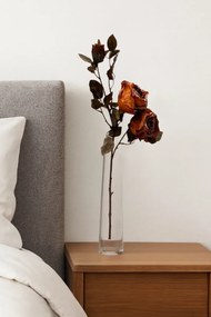 Stewehome Τεχνητό κλαδί τριαντάφυλλου διακοσμητικό βάζο μοντέρνο