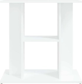 vidaXL Βάση Ενυδρείου Λευκή 60 x 30 x 60 εκ. από Επεξεργασμένο Ξύλο