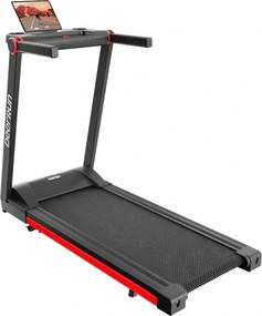 Αναδιπλούμενος ηλεκτρικός διάδρομος DeerRun A1 Pro (μαύρος και κόκκινος)