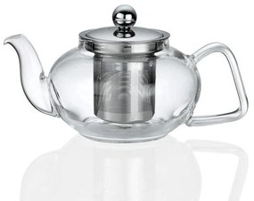 Τσαγιέρα Με Φίλτρο 1045703500 400ml Silver-Clear Kuchenprofi Γυαλί