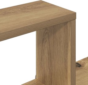 vidaXL Ράφι Τοίχου Επιτοίχιο Artisan Δρυς 91,5 x 15 x 76 εκ