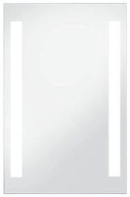 vidaXL Καθρέφτης Μπάνιου Τοίχου με LED 60 x 100 εκ.