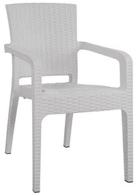 Πολυθρόνα Rattan HM5590.04 White