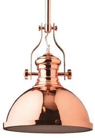 Φωτιστικό Οροφής Μονόφωτο Aca Cronus KS1300P311CP Copper
