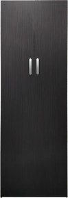 Ντουλάπα δίφυλλη Athos pakoworld σε wenge απόχρωση 60x42x180εκ