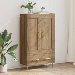 vidaXL Highboard Artisan Oak 69,5 x 31 x 115 εκ. Επεξεργασμένο Ξύλο