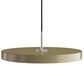 Φωτιστικό Οροφής Asteria Medium Steel 2424C4172 Φ43x4cm Led 1300lm 16W 3000k Taupe Umage